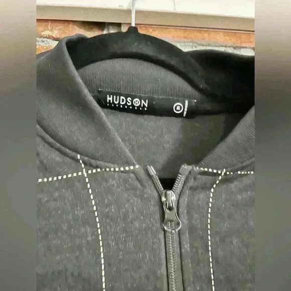 Hudson Outerwear Large Plaid Track Style Jacket Size Medium - Picture 4 of 7